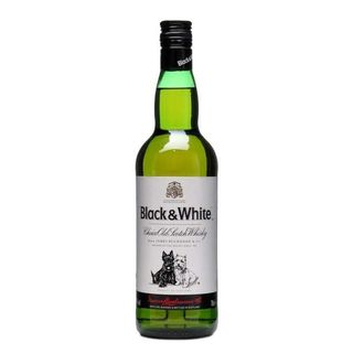 Black & White Blended Scotch Whisky, 750ml