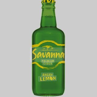 Savanna Angry Lemon Premium Cider, 330ml