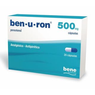Ben-U-Ron 500mg emb. 20 cápsulas