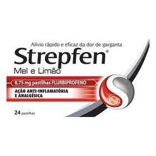 Strepfen Mel e Limão emb. 24 pastilhas