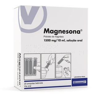 Magnesona  emb. 20 ampolas