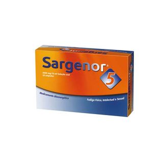 Sargenor Anti-Asténico 5 emb. 20 ampolas