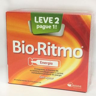 Suplemento Alimentar Mg2+ (Leve 2 Pague 1) Bio-Ritmo emb. 2 x 20 ampolas