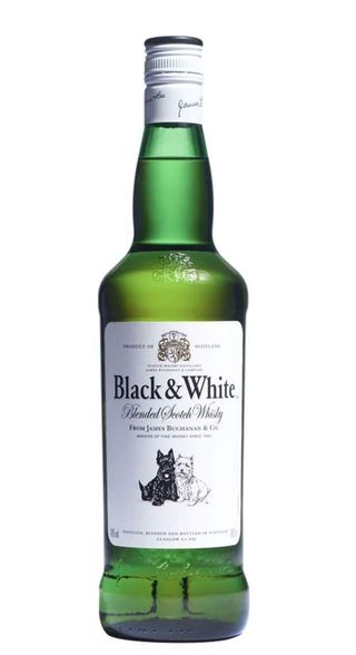 Black & White Blended Scotch Whisky, 750ml
