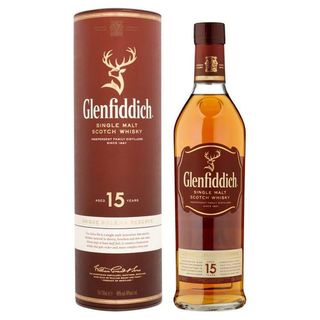 Glenfiddich 15 Years Solera Reserve Scotch Whisky, 750ml
