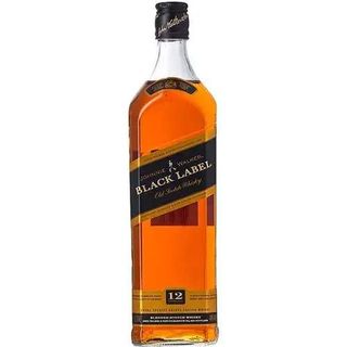 Johnnie Walker Black Label 12 Years Old Whisky, 1000ml