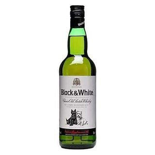 Black & White Blended Scotch Whisky, 750ml