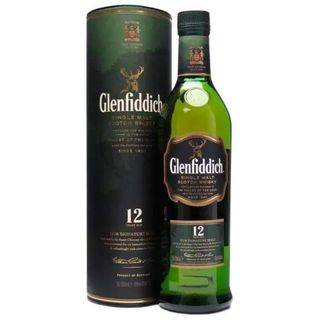Glenfiddich 12 Years Old Single Malt Scotch Whisky, 1000ml