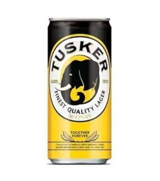 Tusker Finest Quality Lager, 500ml Can