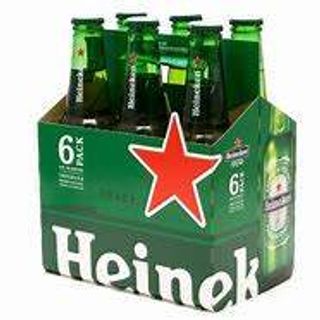 Heineken Beer, 6x330ml Bottles