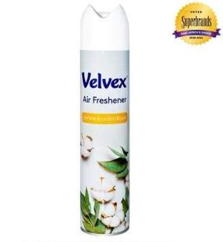 Velvex Jasmine & Cotton Air Freshener, 300ml