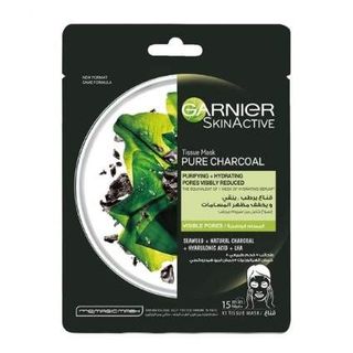 Garnier SkinActive Charcoal Sheet Mask, 1 Piece