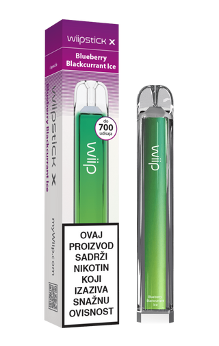 Wiipstick X blueberry blackcurrant ice