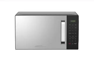 MIKA Microwave Oven, 20L, Digital, Solo, Mirror BlackMMWDSPH2045MB