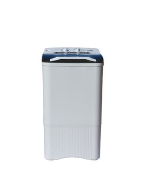 MIKA Washing Machine, 6kg, Semi Automatic, Single Tub, White & GreyMWSTS2106