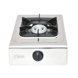 MIKA Gas Stove, Stainless Steel, Single Burner, InoxMGS2201