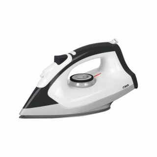 MIKA Dry Iron with Spray, Ceramic Soleplate, White & BlackMIDS201C(MIDS201X)
