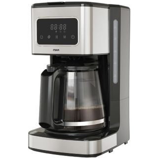 MIKA Coffee Maker, Digital, 12 Cups, 1000W, Black & Stainless SteelMCMD2002BS
