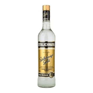 Stoli Stolichnaya Gold Vodka, 1L