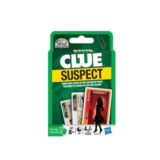 Hasbro Clue Suspect Card Game, 8+