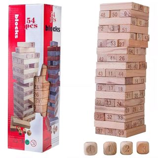 Jenga Game Set