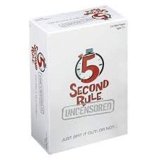 5 Second Rule Uncensored Game Box