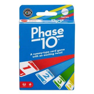 Mattel Phase 10 Rummy-Type Card Game, 2-6 Players