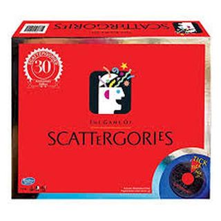 Scattergories 30th Anniversary Edition Game
