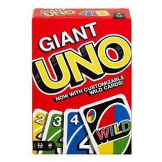 Giant UNO Customizable Wild Cards Game