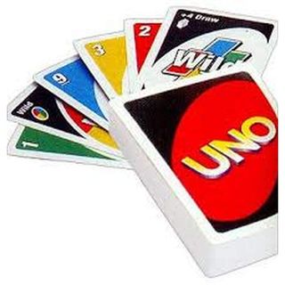 Uno Playing Cards Game