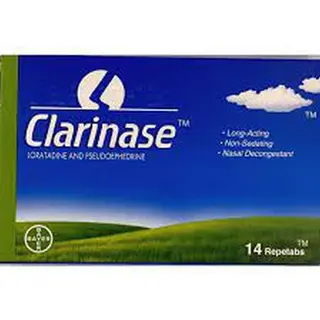 Clarinase tabs 14s