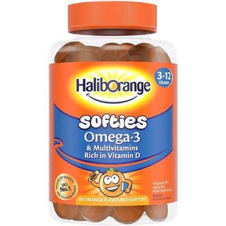 Omega-3 & Multivitamin Softies Orange 30 softies 3-12 yrs