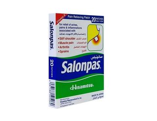 Salonpas Pain Relieving Patch 20 Pieces
