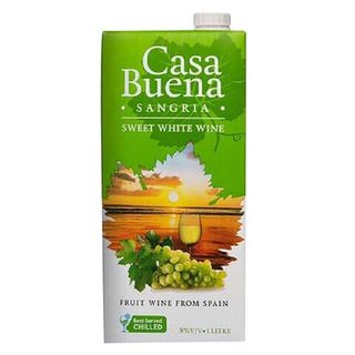 Casabuena Fruit Sweet White Wine Sangria, 1L
