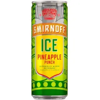 Smirnoff Ice Pineapple Punch Beverage, 330ml