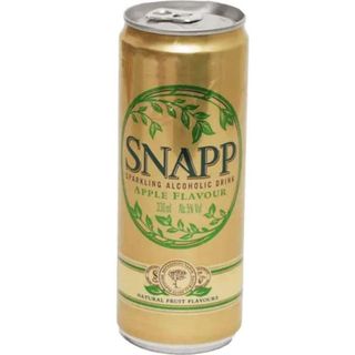 Snapp Apple Flavour Sparkling Alcoholic Drink, 330ml