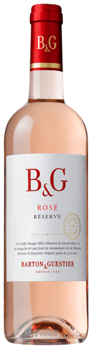 Barton & Guestier Grenache Syrah Rosé Reserve 2021