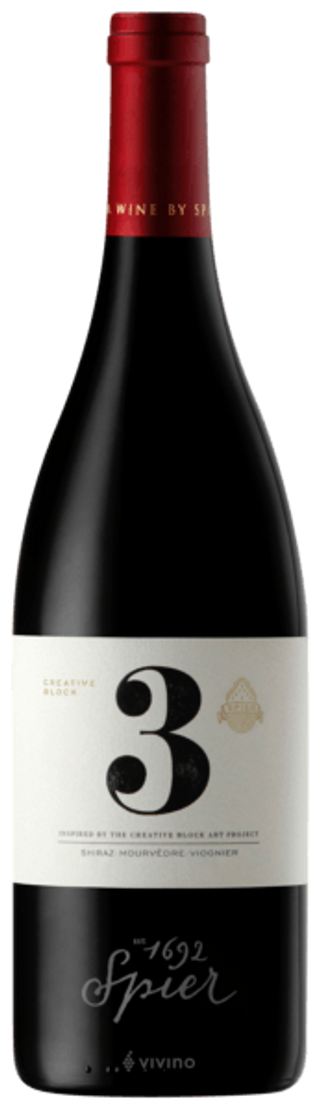 Spier Creative Block Shiraz Mourvèdre Viognier 2018