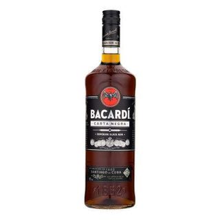 Bacardi Carta Negra Rum, 1L