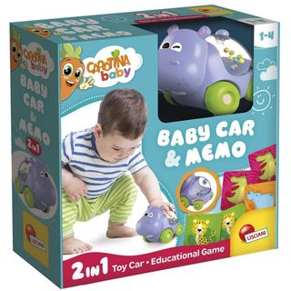Carotina Baby Coche Hippo y Juego Memory-102273