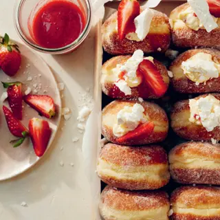 Eton Mess Donut