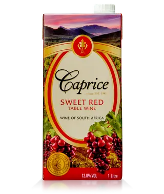 Caprice Sweet Red Table Wine, 1L