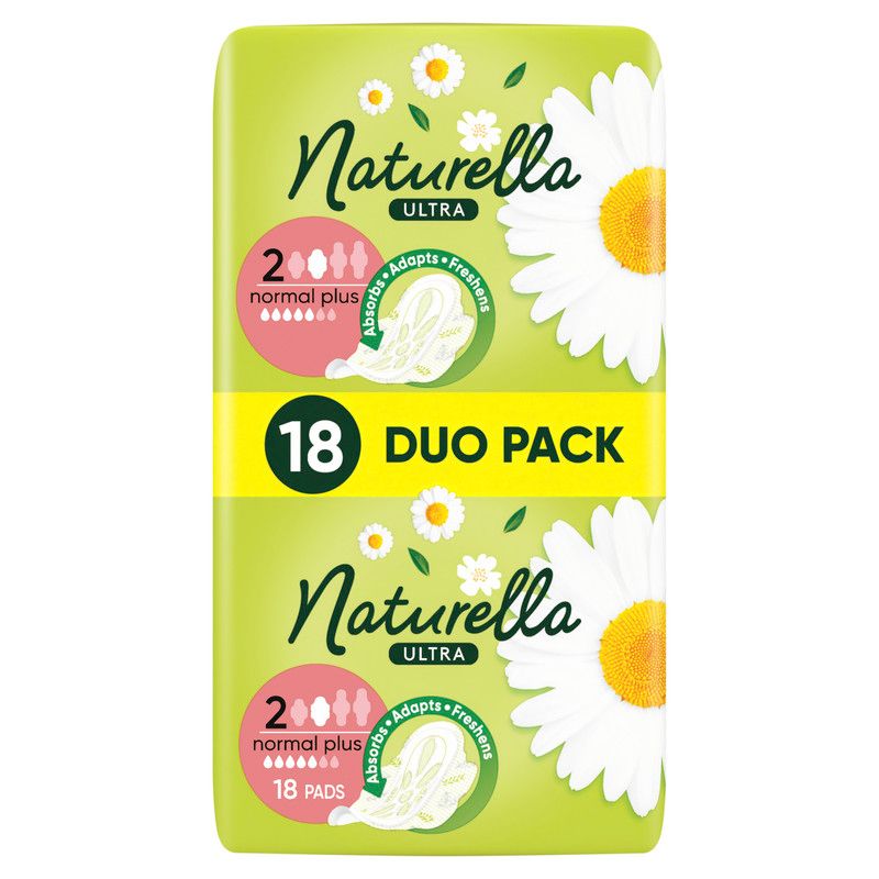 Naturella Ultra Duo Normal Plus Дамски превръзки 18 БР