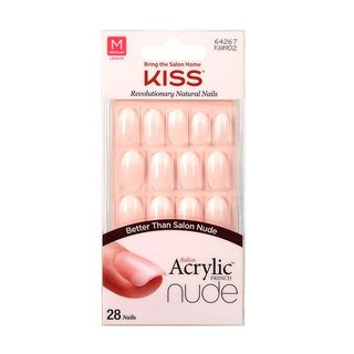 Kiss Salon Acrylic Nude Nails Graceful 2719042