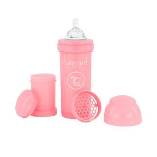 Biberón Anticólicos 260 Ml Rosa Pastel-78255