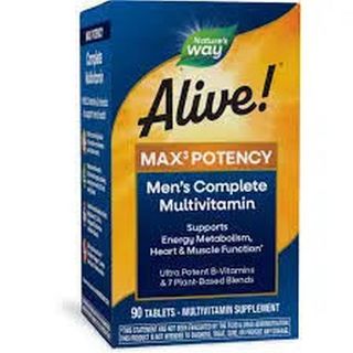Nature's Way Alive! Men's Multivitamin, 90 Tablets