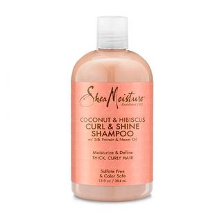 Shea Moisture Coconut & Hibiscus Curl & Shine Shampoo, 384ml