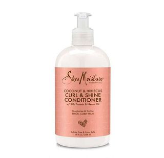 Shea Moisture Coconut & Hibiscus Curl & Shine Conditioner, 384ml