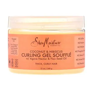 Shea Moisture Coconut And Hibiscus Souffle Hair Curling Gel 340g