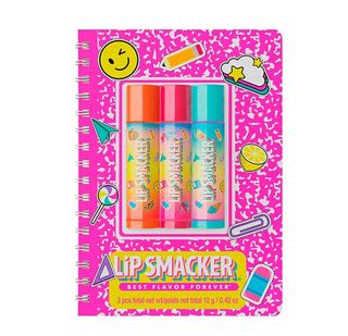 LIP SMACKER back to school notebook trio balzam za usne rozi